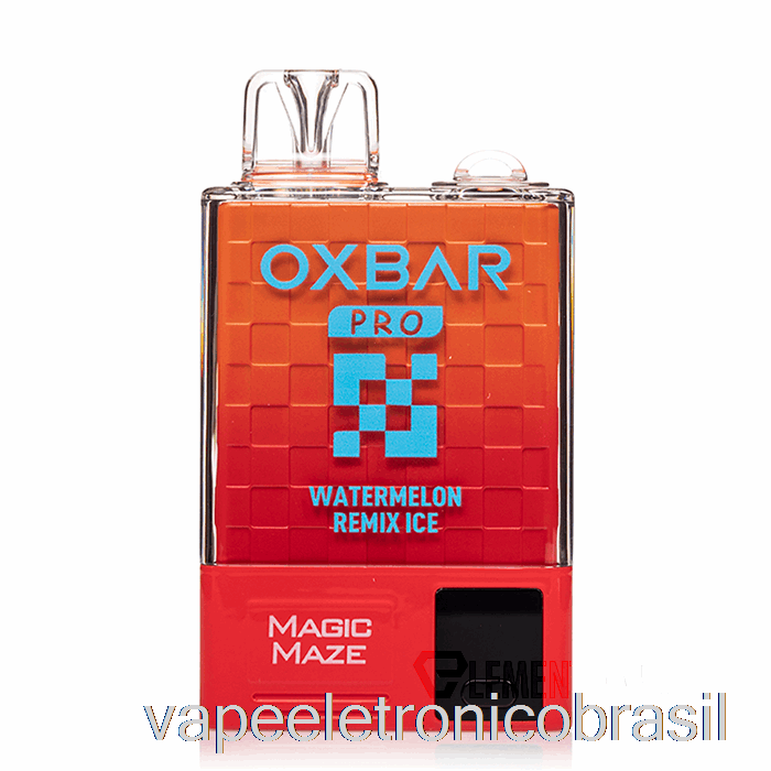 Vape Recarregável Oxbar Magic Maze Pro 10000 Descartável Melancia Remix Gelo